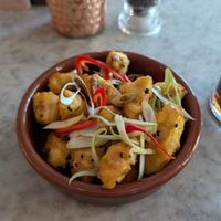 Oyster mushrooms small plate at All Bar One in Sheffield