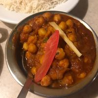 Chana masala  at Namaste in Salmon Arm