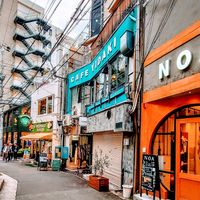 FROM THE OUTSIDE, EASY TO FIND at Yidaki Cafe in Kobe