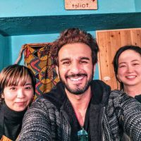 STAFF ARE FRIENDLY & HELPFUL 👍 at Yidaki Cafe in Kobe