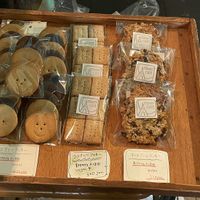 Vegan cookies  at Yidaki Cafe in Kobe