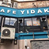 Outside at Yidaki Cafe in Kobe