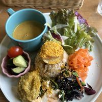 Lunch  at Yidaki Cafe in Kobe