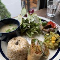Meal at Yidaki Cafe in Kobe