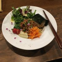 Special plate at Yidaki Cafe in Kobe