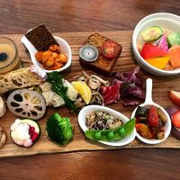 Lunch A Set at Plus Veganique in Tokyo