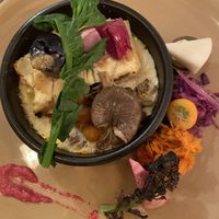 Vegan lasagna   at Plus Veganique in Tokyo