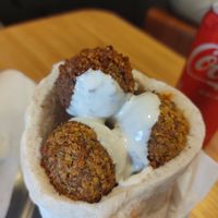 Falafels! at Pita Bakery in Central Singapore