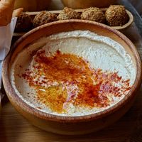 Hummus at Pita Bakery in Central Singapore