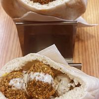   at Pita Bakery in Central Singapore