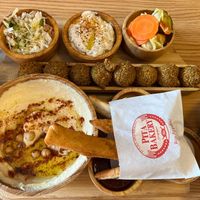   at Pita Bakery in Central Singapore