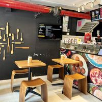 Compact and cozyy  at Pita Bakery in Central Singapore