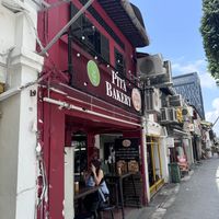 Hello  at Pita Bakery in Central Singapore