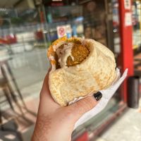 Vegan Pita  at Pita Bakery in Central Singapore