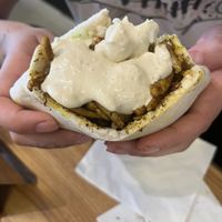 doner shawarma   at Pita Bakery in Central Singapore