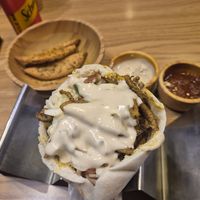 Swarma at Pita Bakery in Central Singapore