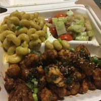 BBQ Cauliflower & pasta salad at Stem Farm and Kitchen in Baltimore