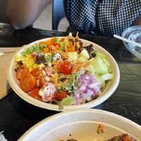 Summer Cobb minus avacado at Stem Farm and Kitchen in Baltimore