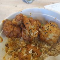 Crispy BBQ Cauliflower at Stem Farm and Kitchen in Baltimore