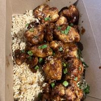 BBQ Cauliflower “Bowl"  at Stem Farm and Kitchen in Baltimore