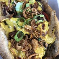 Fungi steak. at Stem Farm and Kitchen in Baltimore