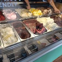 Range of flavours at Island Gelato in Waiheke Island