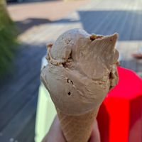 Coffee coconut at Island Gelato in Waiheke Island