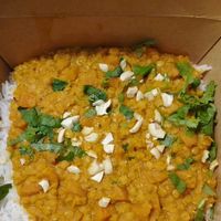 Dhal de lentilles corail at Vero L'Autre Cantine in Paris