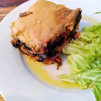 Lasagna (vegan) at Vero L'Autre Cantine in Paris