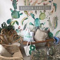 Super cute decor at Cafe Organic in Kerobokan Kelod