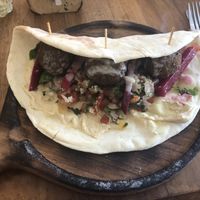 Felafel pocket  at Cafe Organic in Kerobokan Kelod