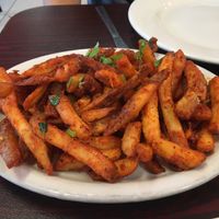 Chili battered fries  at Himalayan Nepali Cuisine in Cary