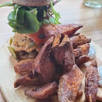 Burger #Veganuary at Elixiba in Byron Bay