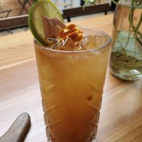 Ginger soda  #Veganuary at Elixiba in Byron Bay