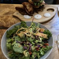 Burger und Bowle  at Elixiba in Byron Bay