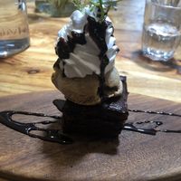 Chocolate cake  at Elixiba in Byron Bay