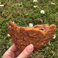 Peanut butter cookie sandwich  at Lele's in East London