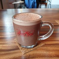 Spiced cacao! at Dandelion Cafe in Saltaire