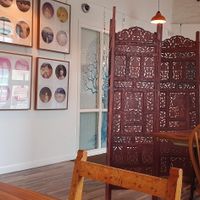 Art at Dandelion Cafe in Saltaire