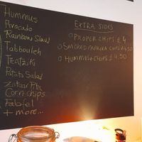 Menu part 2 (August 2023) at Dandelion Cafe in Saltaire