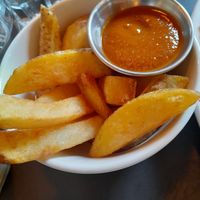 Chips (August 2023) at Dandelion Cafe in Saltaire