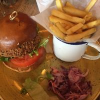 Jackfruit burger at Lounges - Caballo Lounge in Epsom
