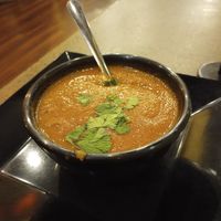 Madras soup, highly recommended! (This is the cup size) at Tarka Indian Kitchen in Austin