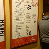 Menu (1 of 2) January 2024 at Tarka Indian Kitchen in Austin