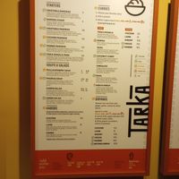 Menu (2 of 2) January 2024 at Tarka Indian Kitchen in Austin