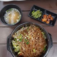 Dolsot Bibimbap vegan at Bibimcup in Dusseldorf