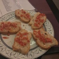 bruschetta.  at El Shamuskia'o in Havana