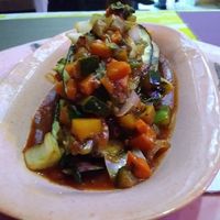 Vegan Lasagna at El Shamuskia'o in Havana