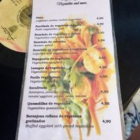 Menu 1 at El Shamuskia'o in Havana