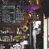 Let's be real, this place is worth a stop only to admire the gorgeous bar! at Laundry  in Wellington